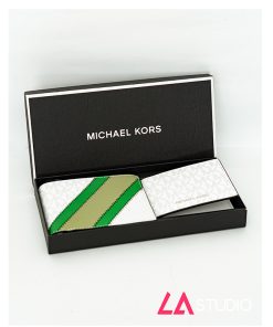 Wallet Michael Kors Set White-Green