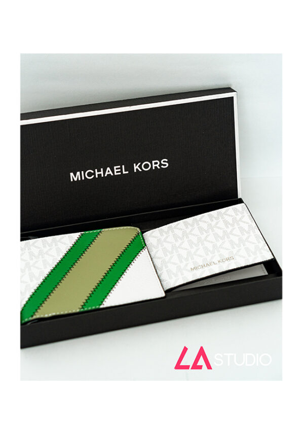 Wallet Michael Kors Set White-Green - Image 2