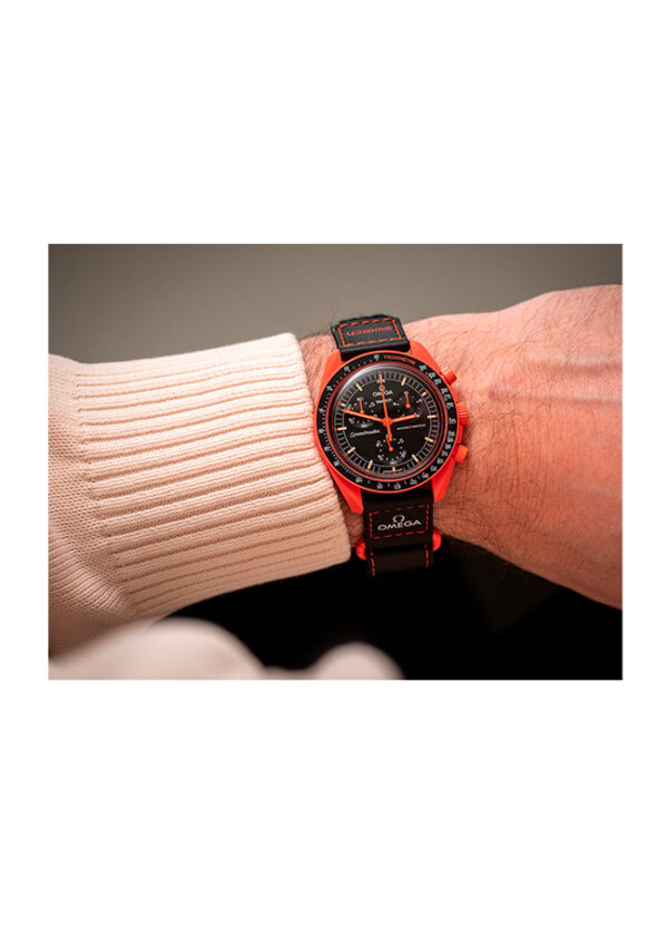 Reloj Omega x Swatch Mission On Earth Lava SO33O100 - Image 7