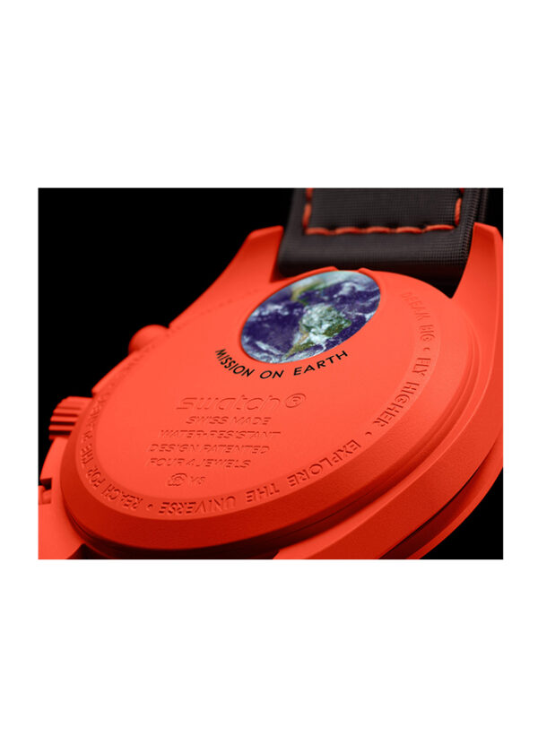Reloj Omega x Swatch Mission On Earth Lava SO33O100 - Image 4