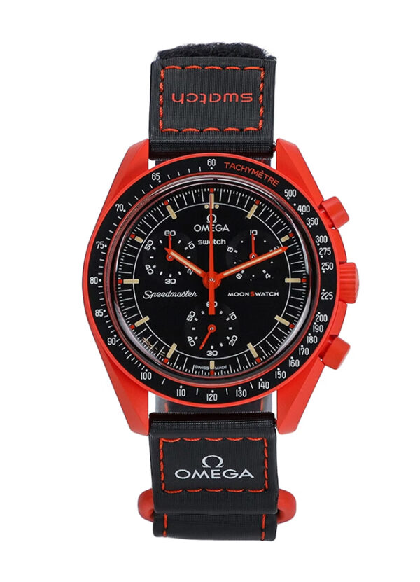 Reloj Omega x Swatch Mission On Earth Lava SO33O100